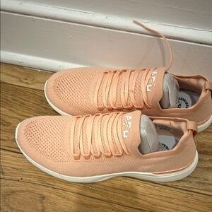 APL Peach Knit Sneakers